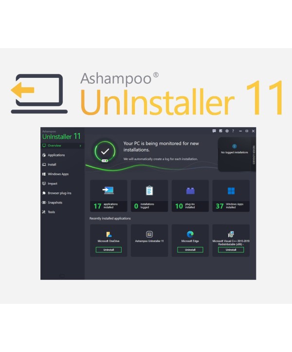 Ashampoo UnInstaller 11 Activation Key GLOBAL